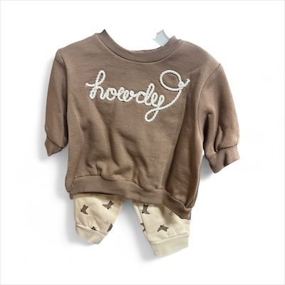 Howdy 2PC Set, Size: 3M