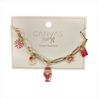 Christmas Cheer Charm Necklace