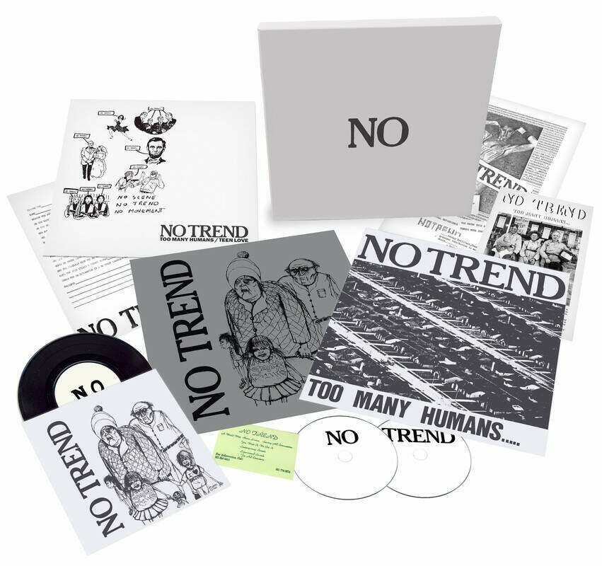 No Trend - ‘Too Many Humans / Teen Love’  (BOX SET LP+12"EP+7”EP+2xCD+MISC.)​