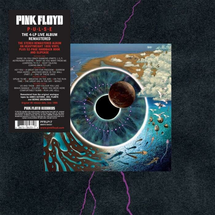 Pink Floyd - Pulse (4LP BOX SET WITH BOOK)