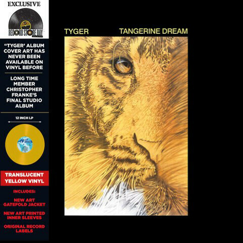 Tangerine Dream ‎– Tyger (Yellow Vinyl)
