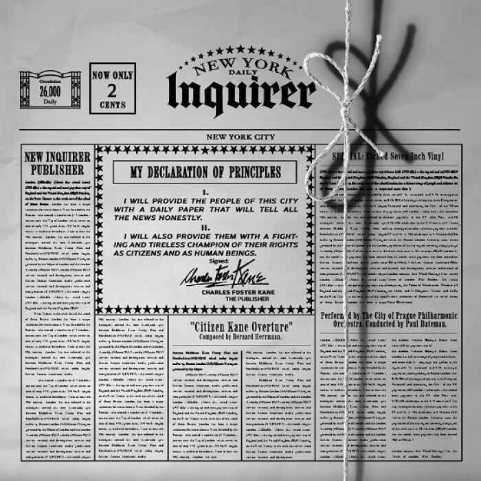 Original Soundtrack - Citizen Kane RSD 2021 7"