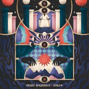 Ouzo Bazooka - Dalya (CLEAR/PURPLE/BLACK SPLATS)