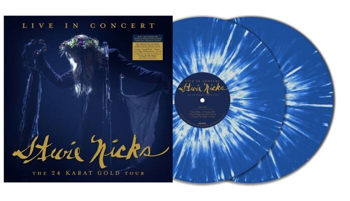 Stevie Nicks - Live in Concert: The 24 Karat Gold Tour (National Album Day BLUE/WHITE SPLATTER)