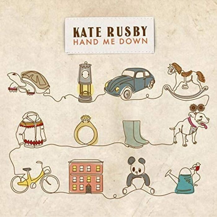 Kate Rusby - Hand Me Down (TRANSLUCENT ORANGE VINYL)