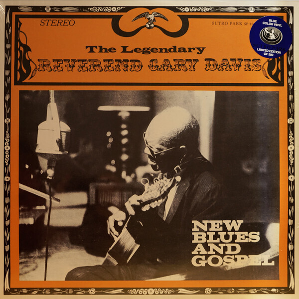 Reverend Gary Davis - New Blues and Gospel (LTD. BLUE)