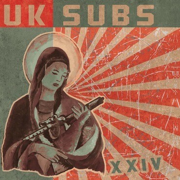 UK Subs - XXIV [2 X 10" GREEN AND CLEAR]