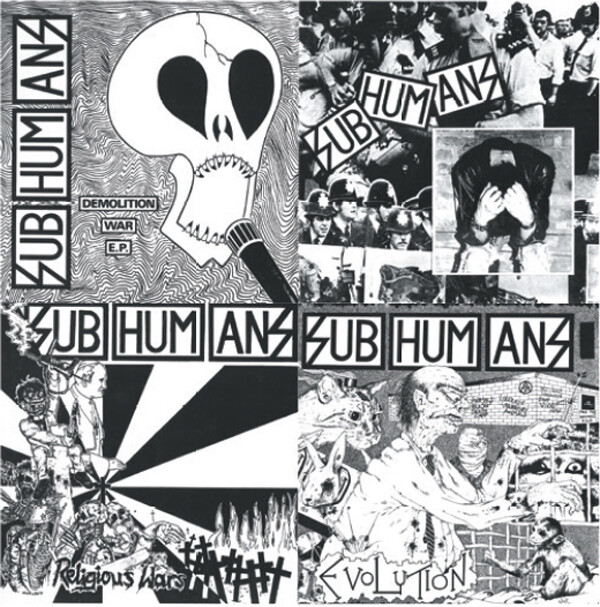 SUBHUMANS - EP-LP (RED)