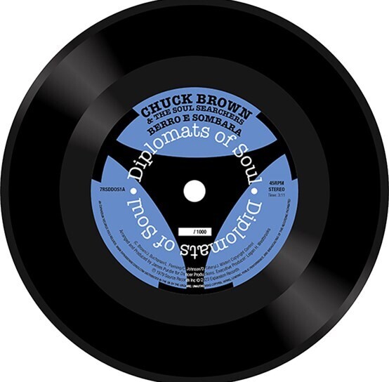 Chuck Brown & The Soul Searchers / Berro E Sombaro b/w Never Gonna Give You Up Chuck Brown & The Soul Searchers / Berro E Sombaro b/w Never Gonna Give You Up