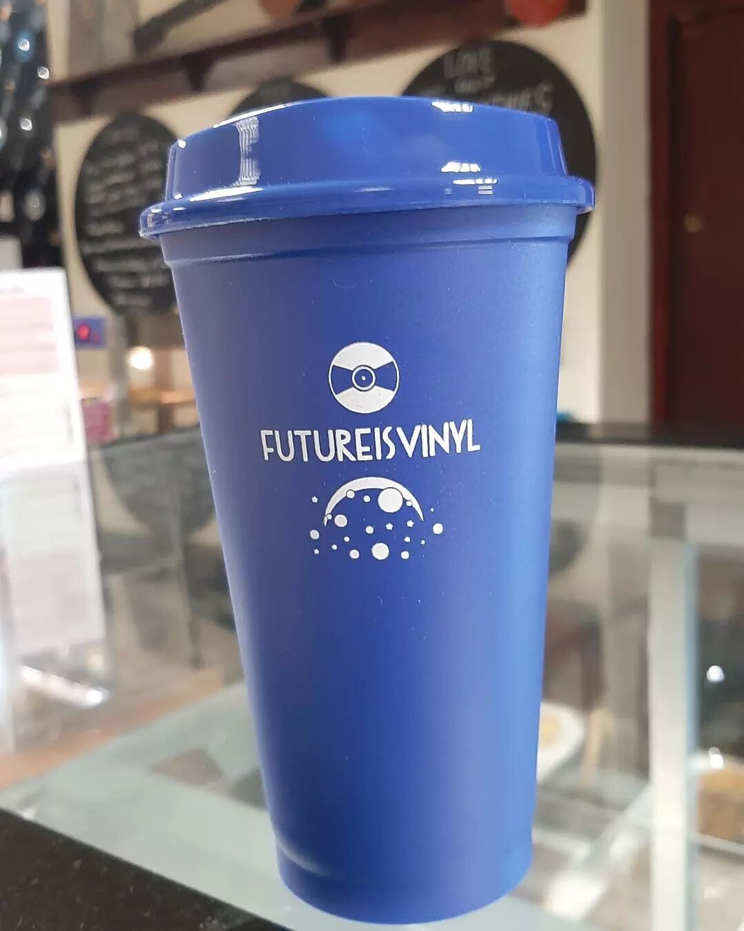 Futureisvinyl Reusable Logo Cup