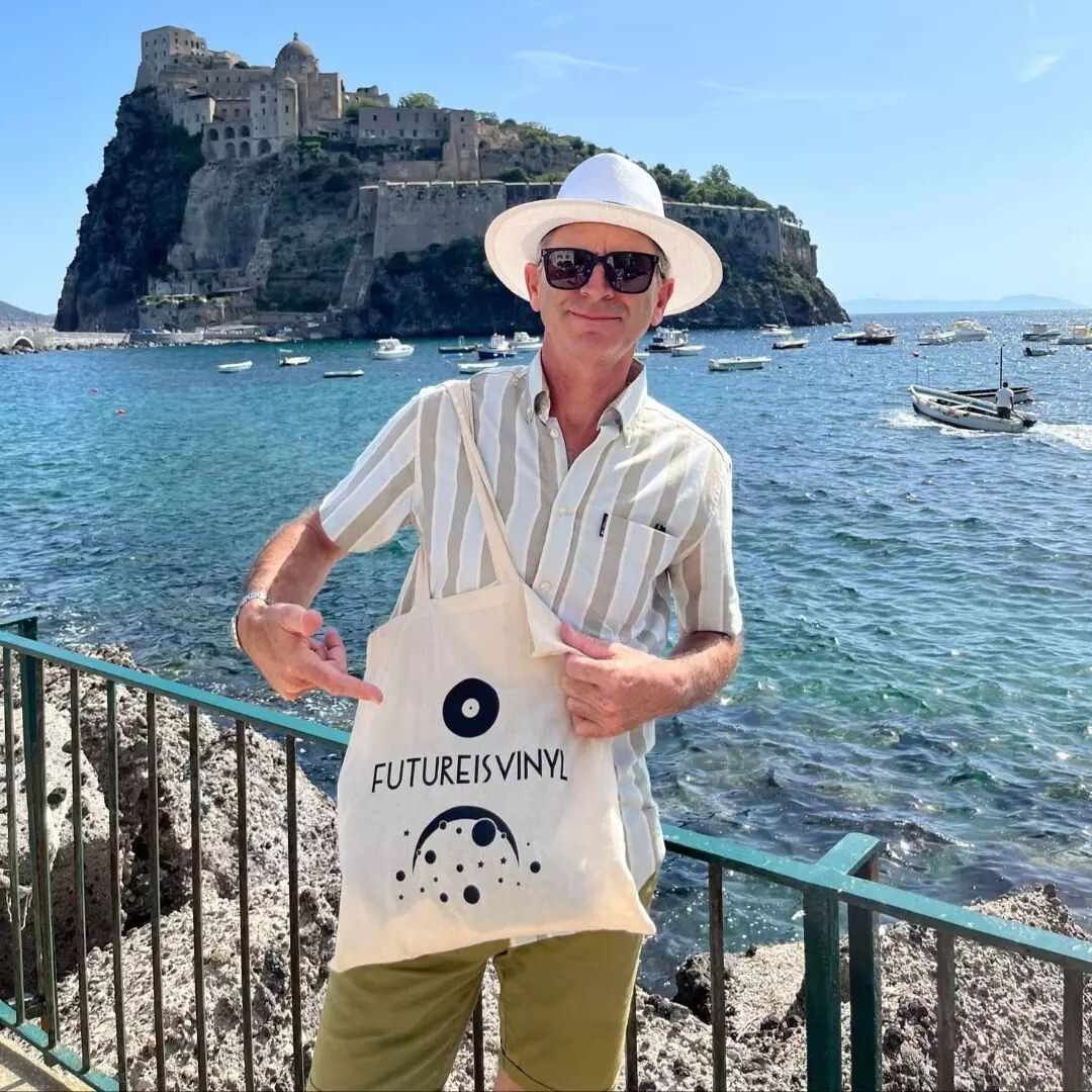 FUTUREISVINYL TOTE BAG
