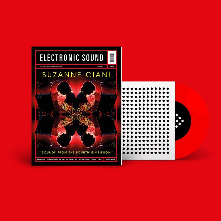 ELECTRONIC SOUND MAGAZINE ISSUE 117 + RED 7" VINYL