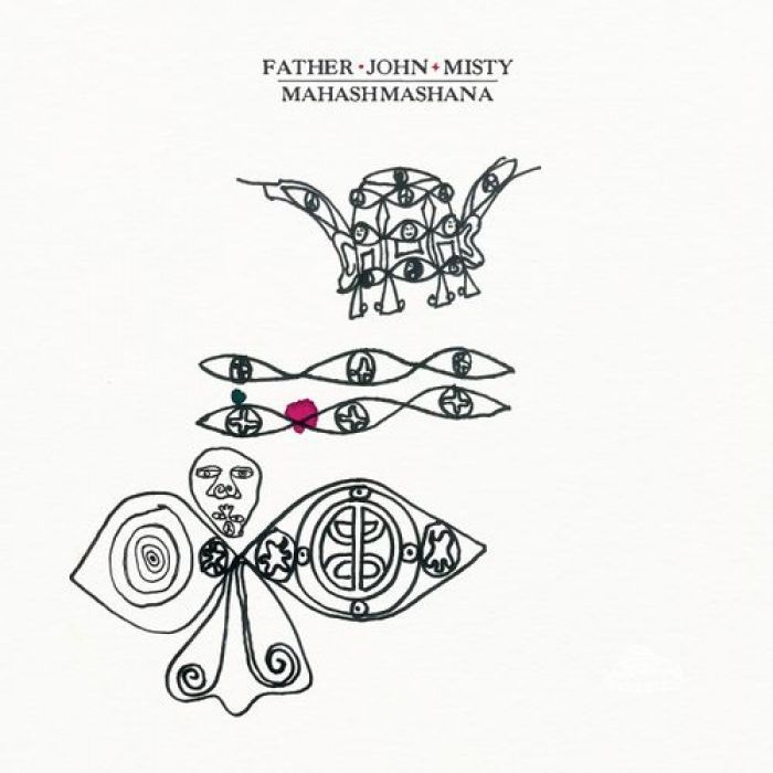 Father John Misty - Mahashmashana [Indie Dark Red & Silver Marble]