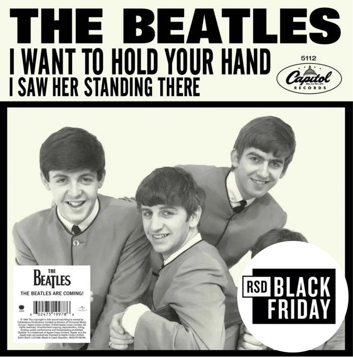 The Beatles - I Want to Hold Your Hand / I Saw Her Standing There [RSDBF24]