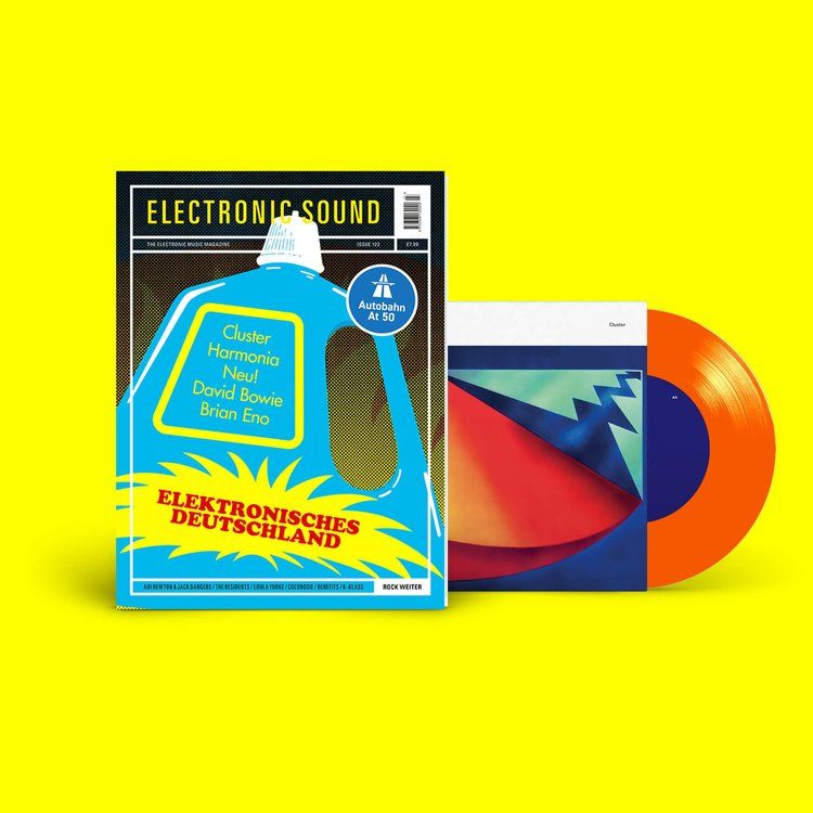 ELECTRONIC SOUND MAGAZINE ISSUE 123 + 7" ORANGE VINYL