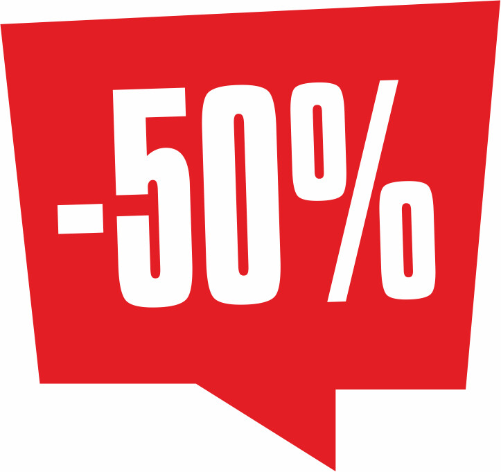 Vinil de recorte 50%
