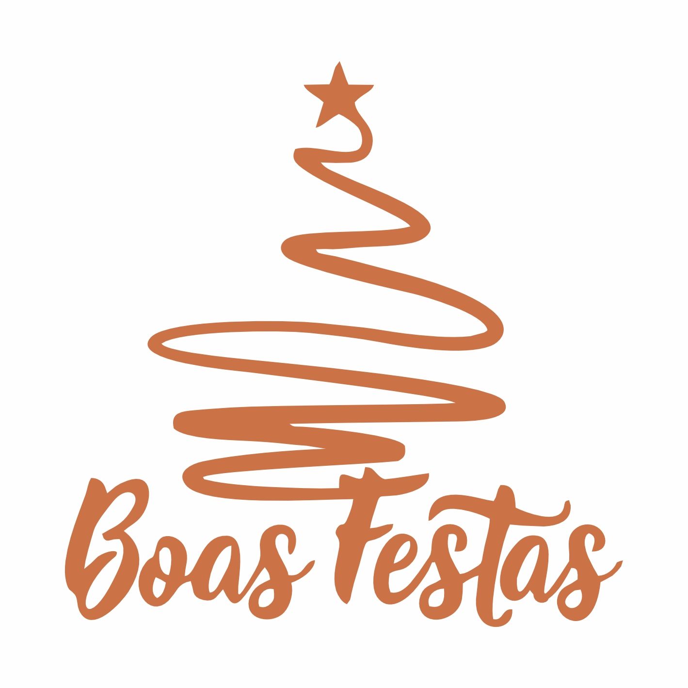 Vinil de recorte Natal