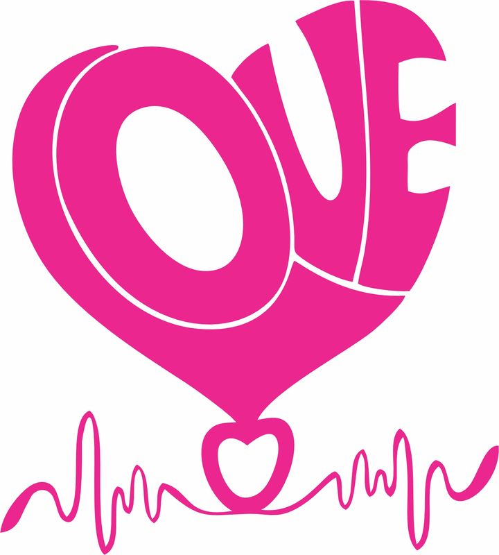 Vinil de recorte LOVE