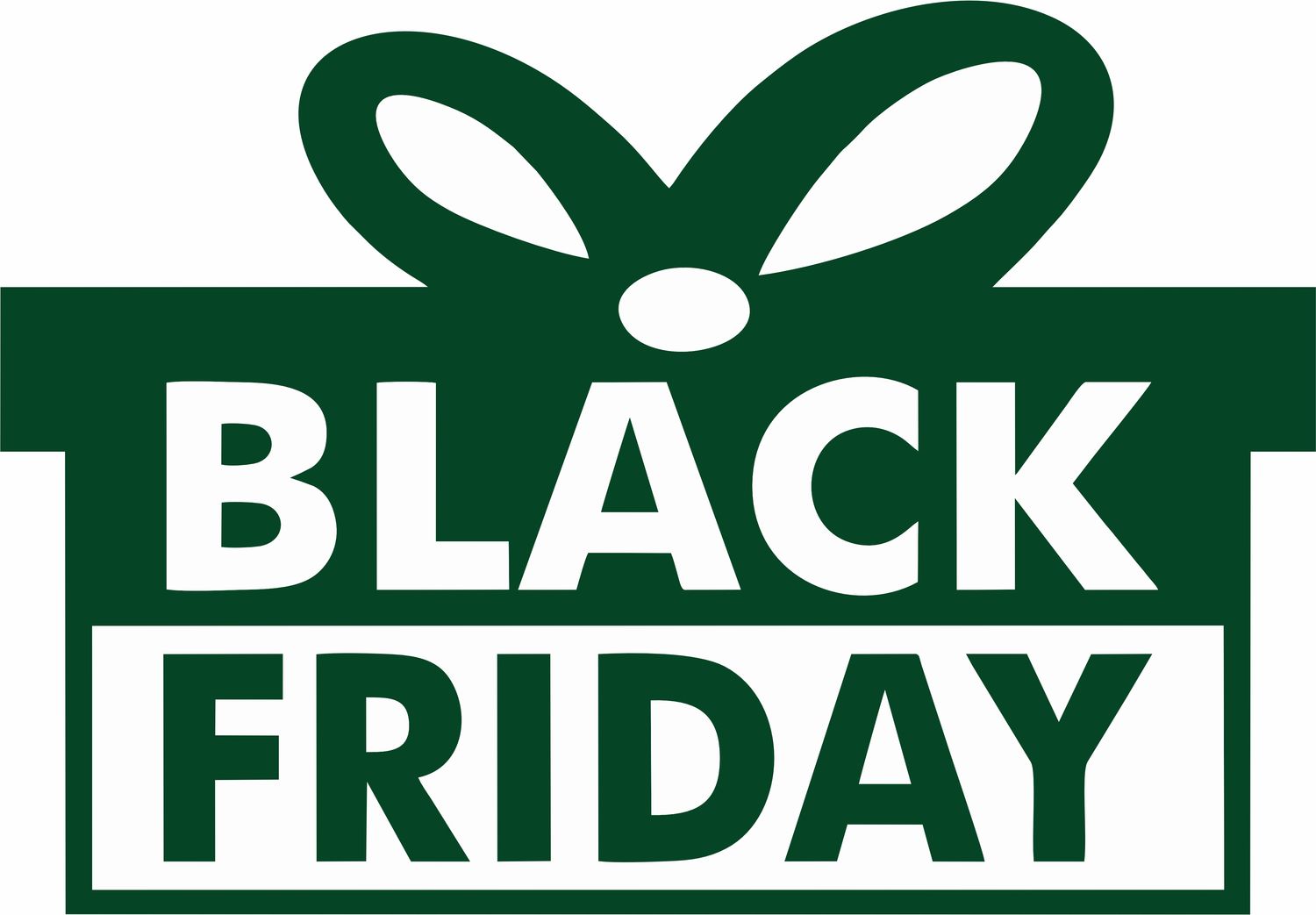 Vinil de recorte Black Friday