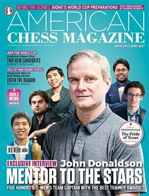 AMERICAN CHESS MAGAZINE #14-15 - Mentor To The Stars
