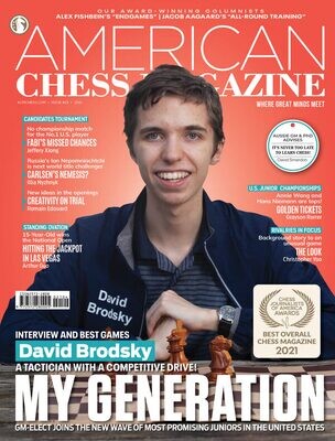 AMERICAN CHESS MAGAZINE #23 - My Generation