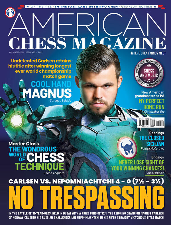 AMERICAN CHESS MAGAZINE #25 - Magnus Carlsen