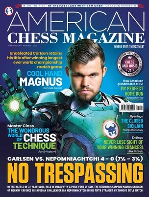 AMERICAN CHESS MAGAZINE #25 - Magnus Carlsen