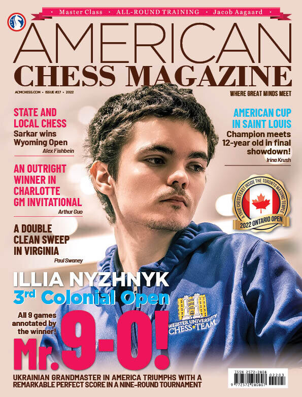 AMERICAN CHESS MAGAZINE #27 - Mr. 9-0!