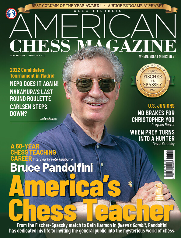 AMERICAN CHESS MAGAZINE #28 - Bruce Pandolfini