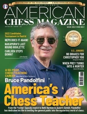 AMERICAN CHESS MAGAZINE #28 - Bruce Pandolfini