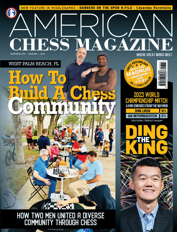 AMERICAN CHESS MAGAZINE #33 — Ding The King
