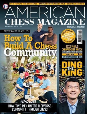 AMERICAN CHESS MAGAZINE #33 — Ding The King