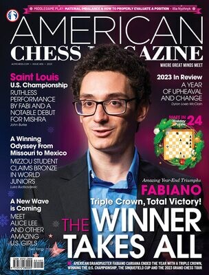AMERICAN CHESS MAGAZINE #36 — THE WINNER TAKES ALL