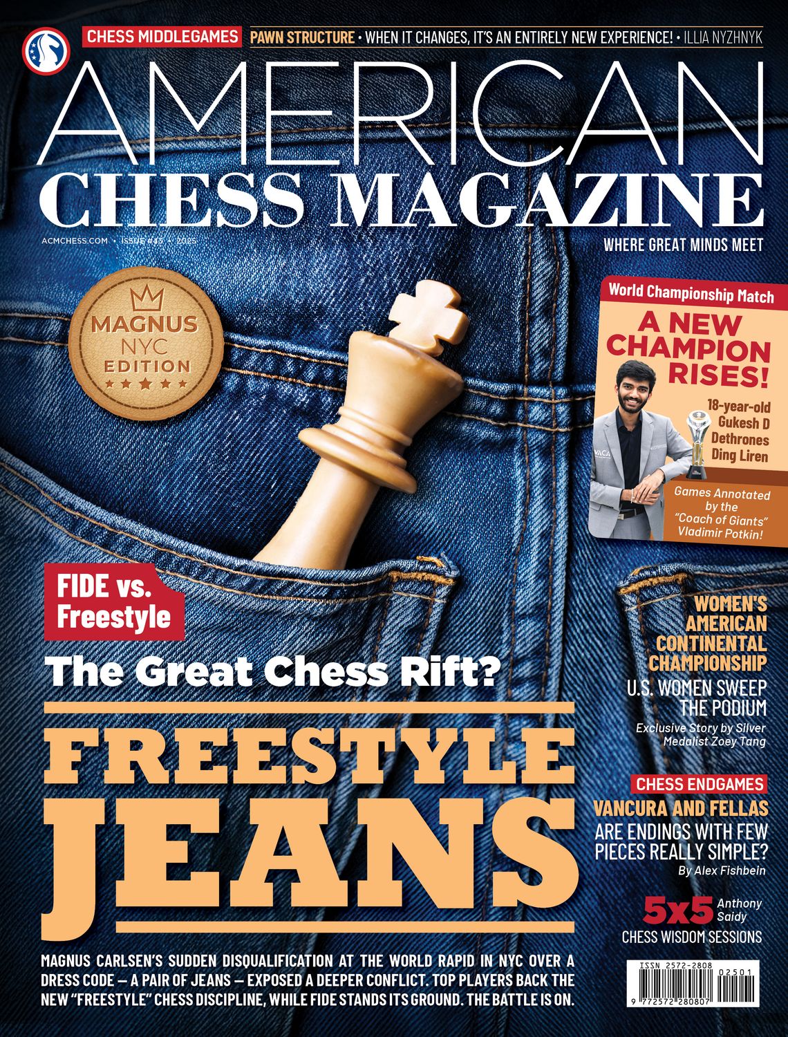 AMERICAN CHESS MAGAZINE #43 - Freestyle Jeans