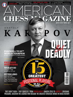 AMERICAN CHESS MAGAZINE #44 - The 15 Greatest Positional Players of All Time