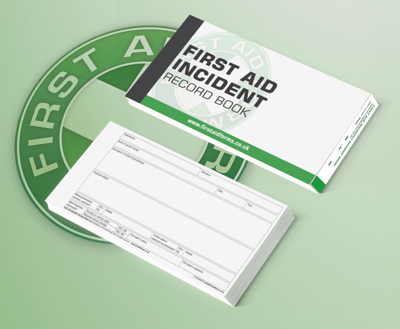 First Aid Incident Record Book