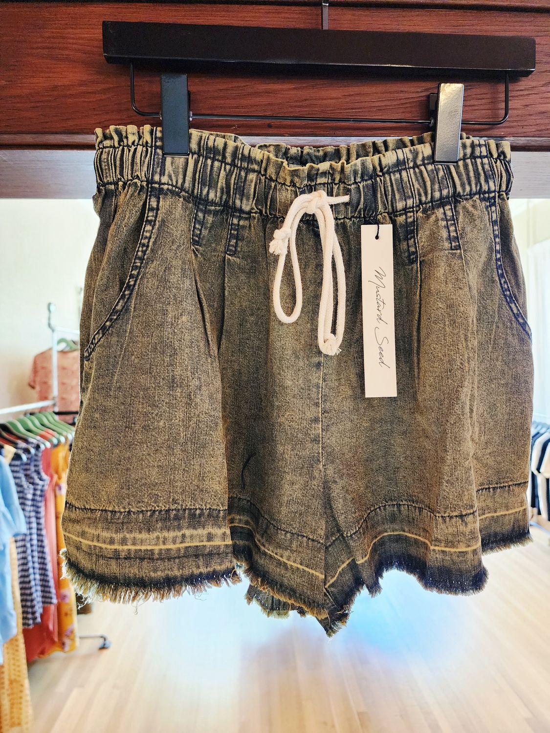Boho acid wash bottom