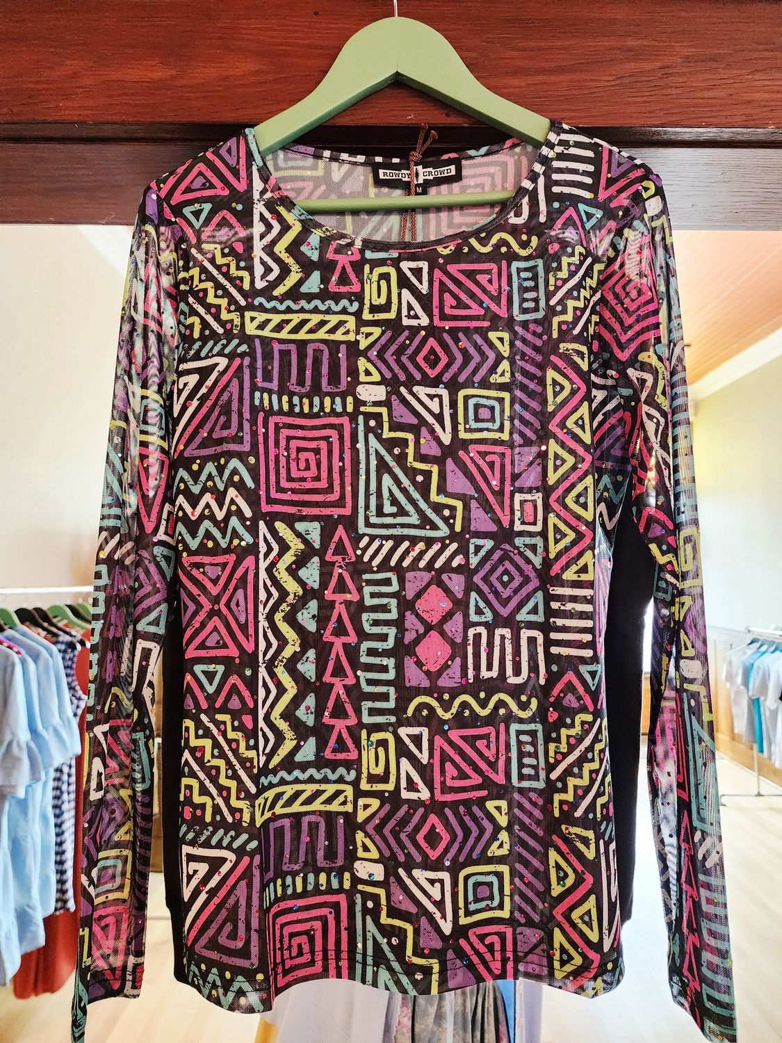 Women&#39;s mesh top