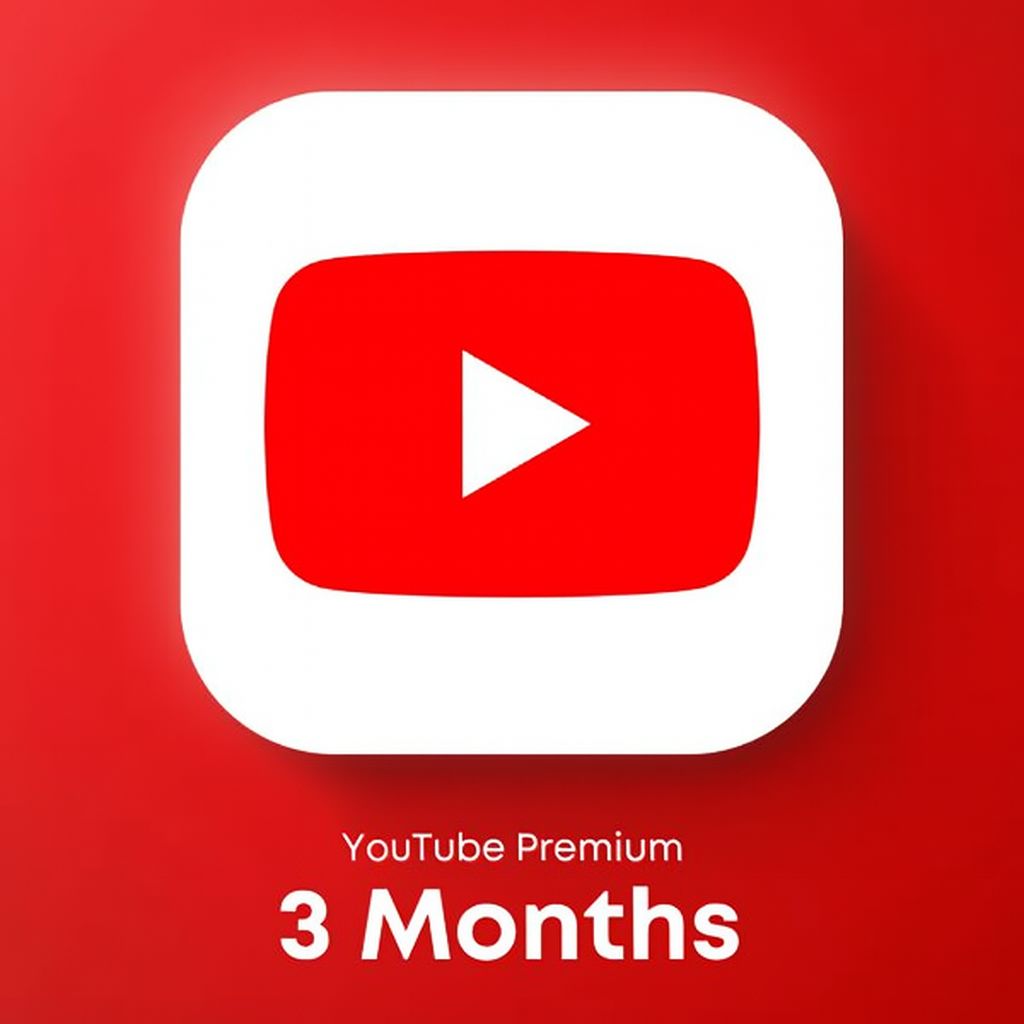 YOUTUBE - 3 Months Official U.S Premium Plan