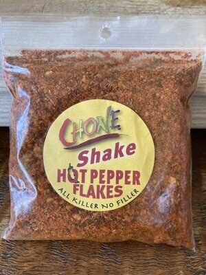 Chone Shake - Hot Pepper Flakes Refill Bag, Chipotle & Habanero, 3 oz