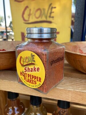 Chone Shake - Hot Pepper Flakes, Ghost & Habanero, 3 oz