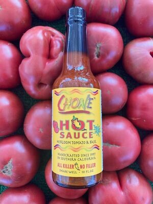 Chone Heirloom Tomato & Basil Seasonal Hot Sauce - 2023, 10 oz