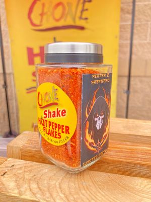 Chone Shake - Hot Pepper Flakes, Reaper & Habanero (limited edition), 3 oz