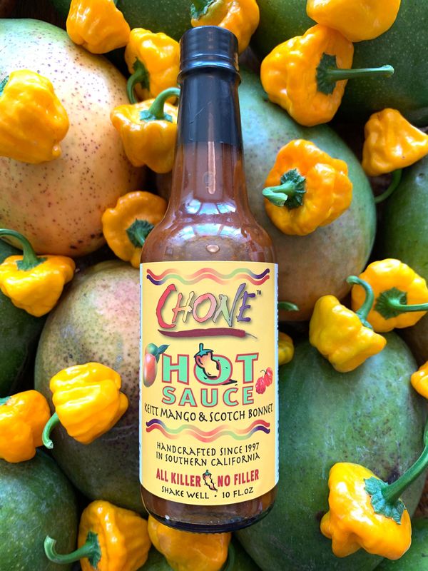 Chone Keitt Mango & Scotch Bonnet Seasonal Hot Sauce - 2025, 10 oz Chone Keitt Mango & Scotch Bonnet Seasonal Hot Sauce - 2025, 10 oz