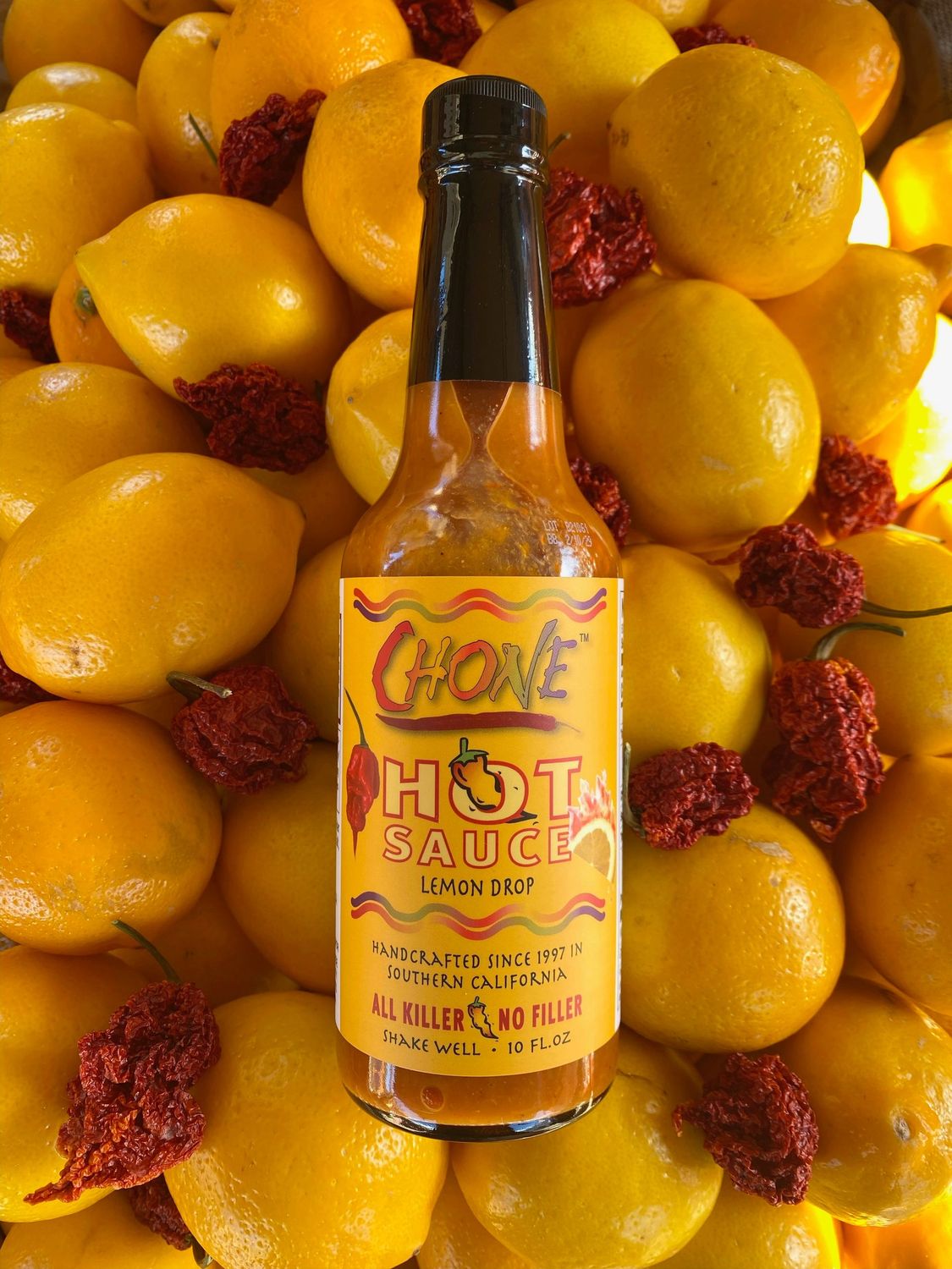 Chone Lemon Drop Seasonal Hot Sauce - 2026, 10 oz Chone Lemon Drop Seasonal Hot Sauce - 2026, 10 oz