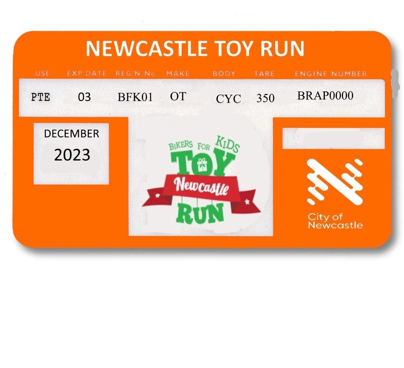 2023 Registration Label (souvenir collectable)