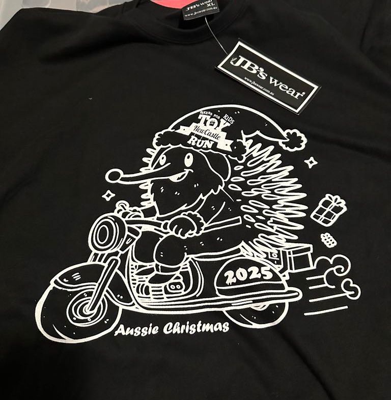 2025 Toy Run T shirt