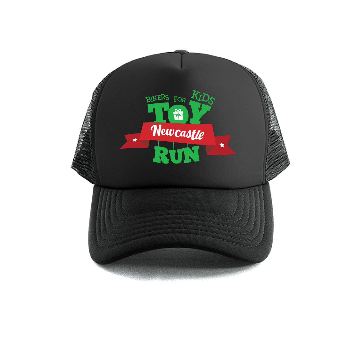 Toy Run Hat - colours - Black