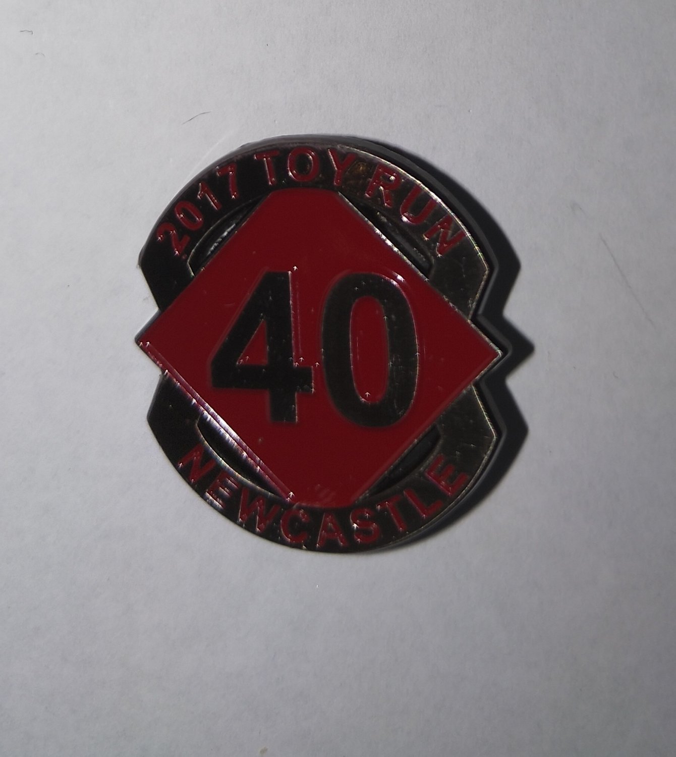 2017 Commemorative metal badge ( Screw post)