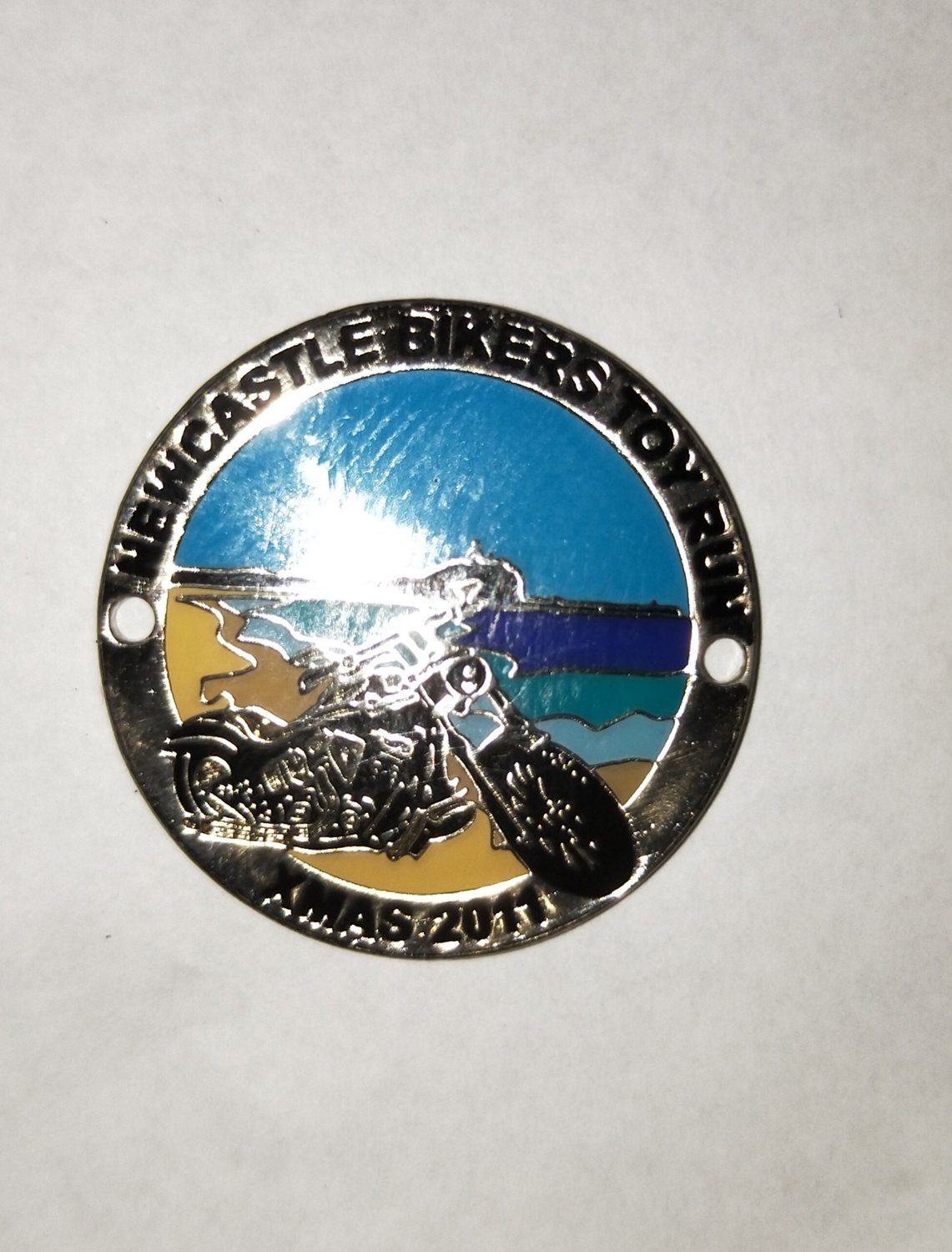 2011 Metal badge (safety pin)